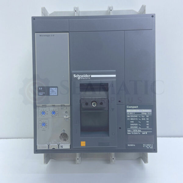 LOT OF 10 PC X Schneider 33478 Compact NS1250N, 1250A 3P Circuit Breaker