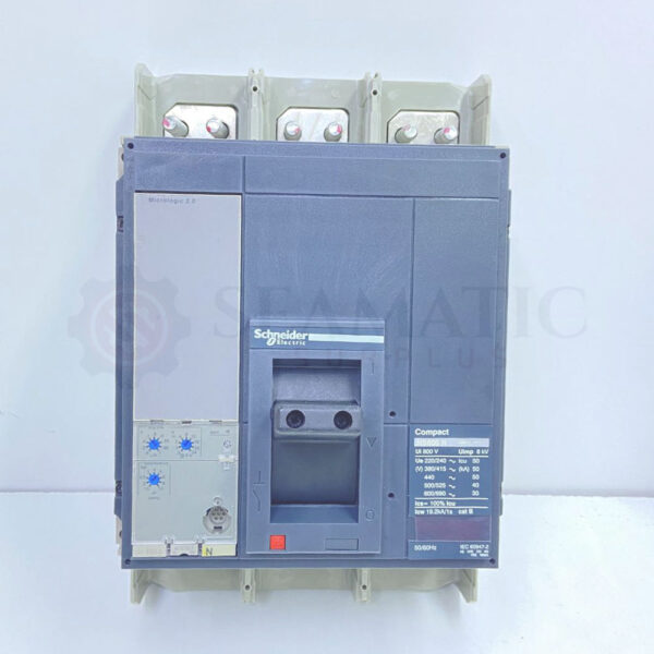 Schneider Electric 33466 Compact NS800N Micrologic 2.0 800A 3P Circuit Breaker