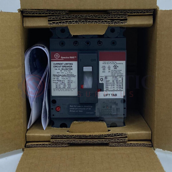 General Electric SELA36AT0060 Molded Case Circuit Breakers 60A 600V 3Pole