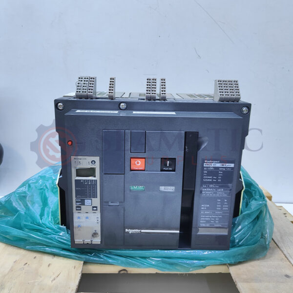 New Schneider Air Circuit breaker NW20H1 – 2000 A – 3 poles -Fixed type- Electrical (110VAC / 220VAC)
