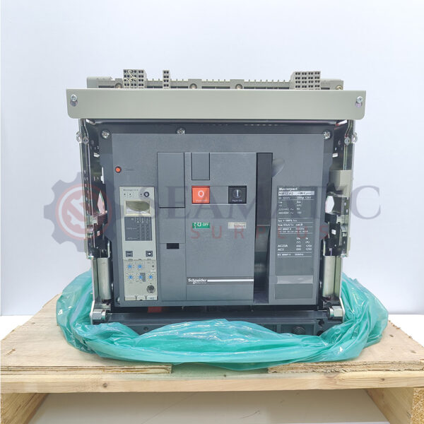 New Schneider Air Circuit Breaker Masterpact NW12H2 1250A 3Pole, Removable Type