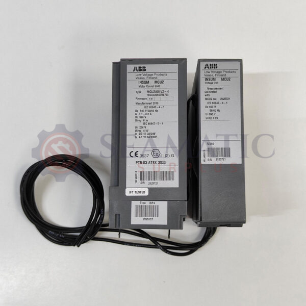 ABB | MCU2A01V2-4 | Motor Control Unit INSUM | 1SCA022657R8790