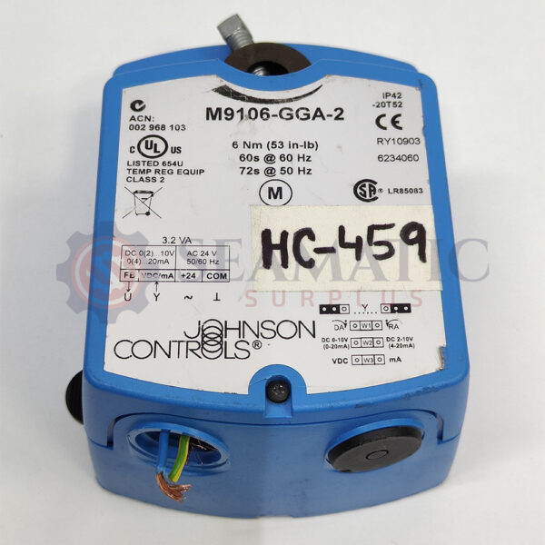 LOT OF 5 PC X Johnson Controls Electric Actuator M9106-GGA-2
