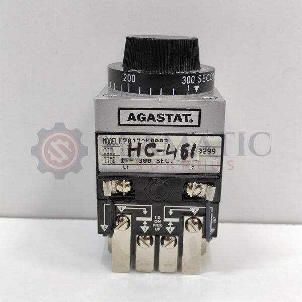 AGASTAT E7012AB003 TIME DELAY RELAY 120V 60HZ