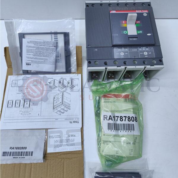 NEW ABB MCCB SACE T5N 400, 4P 320A, Ui=1000v, Ue=690V, Uimp=8Kv
