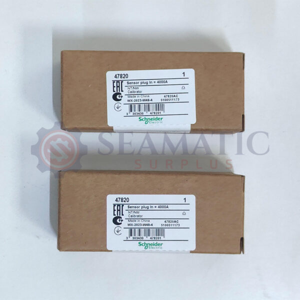 SCHNEIDER 47820 SENSOR PLUG 4000A FOR NT/NW