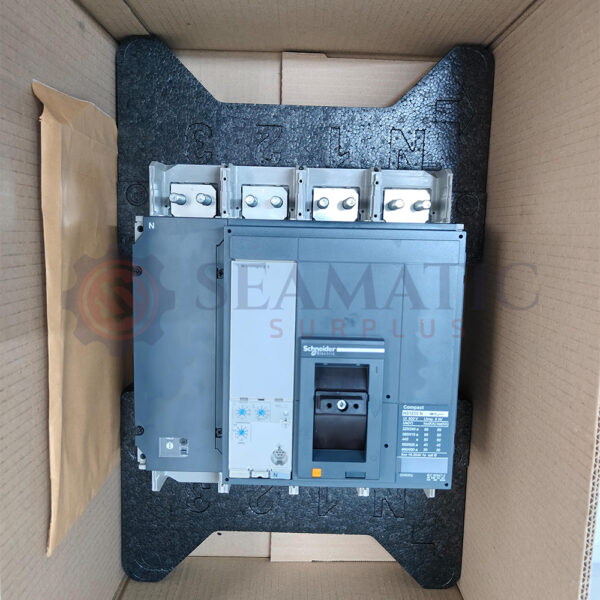 Schneider Electric 33480 Compact NS1250N Micrologic 2.0 1250A 4Pole Circuit Breaker
