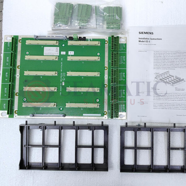 SIEMENS 500-633037 CC-5 Cerberus PRO Modular 5-Slot Card Cage