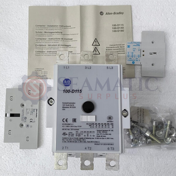 Allen-Bradley Contactor 100-D115KF00 IEC 115 A MCS D