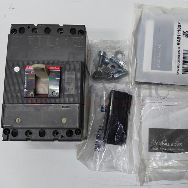 ABB MCCB 3Pole 250A, SACE TMAX XT4S, Ui=1000v, Uimp=8Kv, Ue=690V