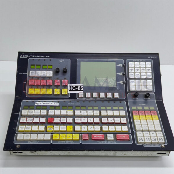 Utah Scientific MCP-2020 Master Control Panel (Tested Working)