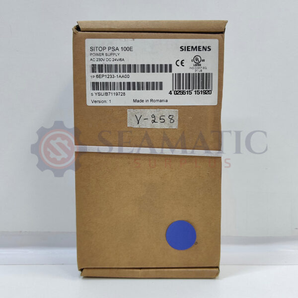 NEW SEALED SIEMENS 6EP1233-1AA00 POWER SUPPLY SITOP PSA 100E