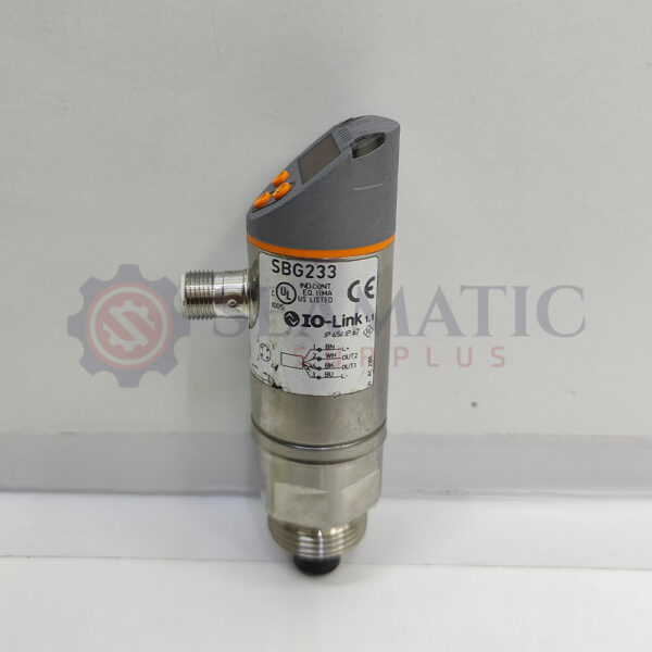 Surplus New IFM SBG233 Flow meter integrated backflow prevention & display