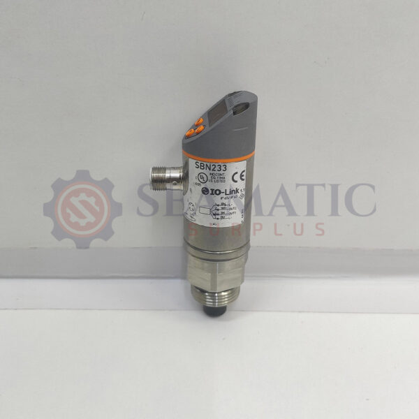 Surplus New IFM SBN233 Flow meter integrated backflow prevention & display