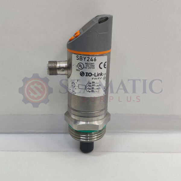 Surplus New IFM SBY246 Flow meter integrated backflow prevention & display