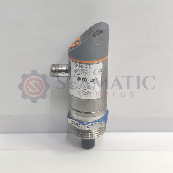 Surplus New IFM SBN246- Flow meter- integrated backflow prevention & display