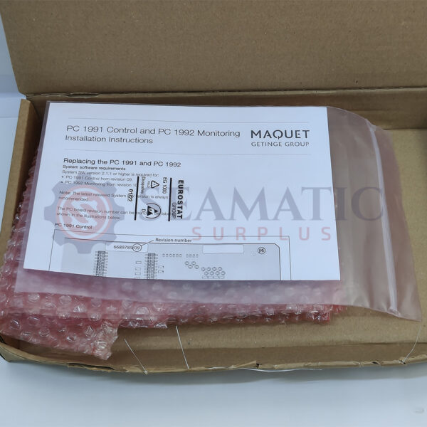 CIRCUIT BOARD PC1922 INCL. 6689790 *CSA* BY MAQUET GETINGE GROUP