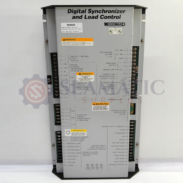 Woodward 9905-799 Rev J Digital Synchronizer & Load Control