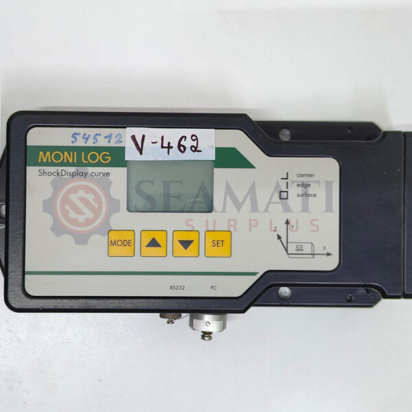 Moni Log Shock Display Curve R20 Transportation Vibration Logger