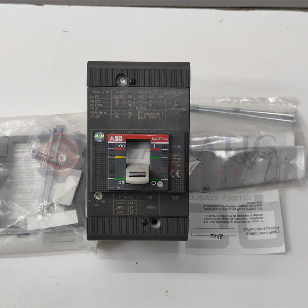 ABB MCCB 3Pole 63A, SACE TMAX XT1N 160, Ui=800v, Uimp=8Kv, Ue=690VAC