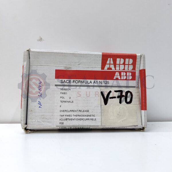 ABB MCCB 2Pole 32A, SACE FORMULA A1N 125, Ui=690v, Uimp=6Kv, Ue=550V