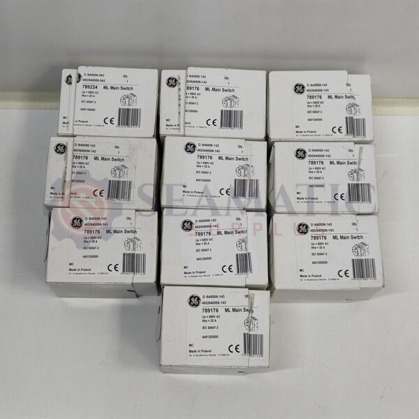 LOT OF 10 PC X General Electric 789176 ML1 25A 3P Main switches