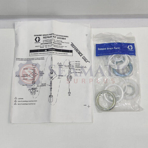 Graco 222864 Pump Repair Kit for Check-Mate 800