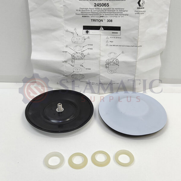 GRACO 245065 KIT REPAIR, 085 DIAPHRAGM