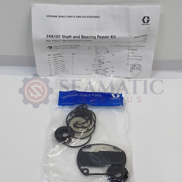 GRACO 24A155 KIT, REPAIR, SHAFT & BEARING