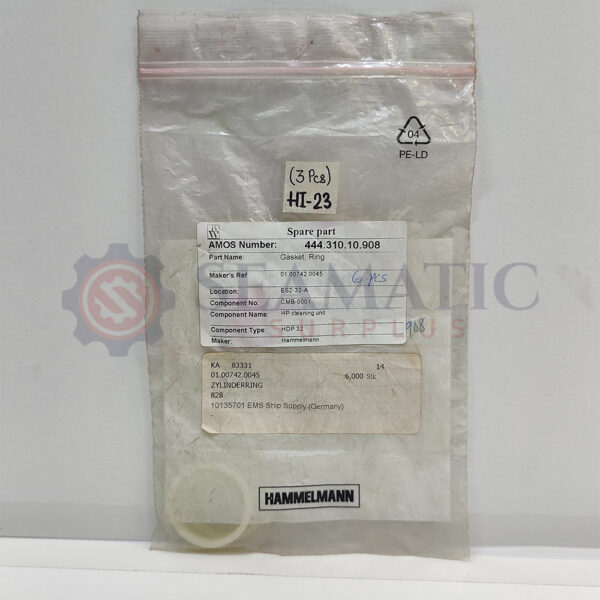 HAMMELMANN 01.00742.0045 GASKET RING FOR HDP 32