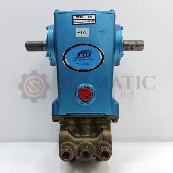 CAT PUMPS Model 623 Positive Displacement Triplex Pump, 6 gpm , 1200 PSI