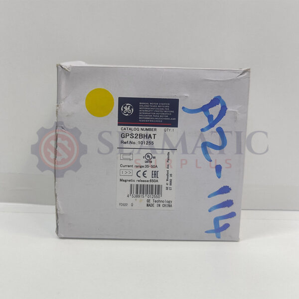 GENERAL ELECTRIC GPS2BHAT MOTOR STARTER 35-50AMP , 8KV