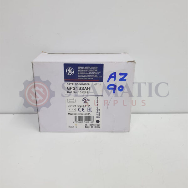 LOT OF 2 NOS X GENERAL ELECTRIC GPS1BSAH / 101218 Manual Motor Protectors, GPS Series