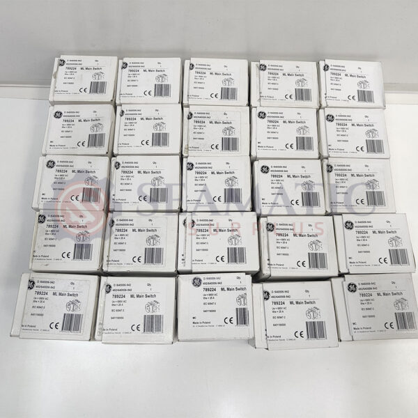 Lot of 25 Nos X General Electric ML Main Switch 789224, 25 amp, 690VAC