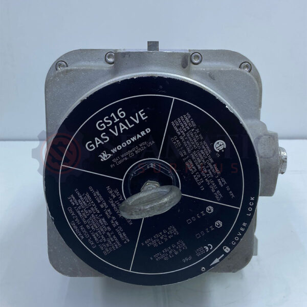 New Surplus Woodward 9908-1501 Gas Valve GS16, 1.5″, DR, DC, 125VDC