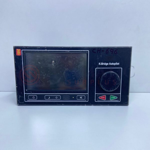 KONGSBERG KBA-169312810 K Bridge Autopilot Operator Panel 31416, CH#696 (TESTED)