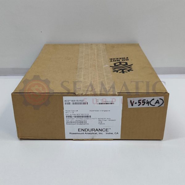 New Sealed Rosemount 403-11-20 Sanitary Fitting Conductivity Sensor, V#554A+
