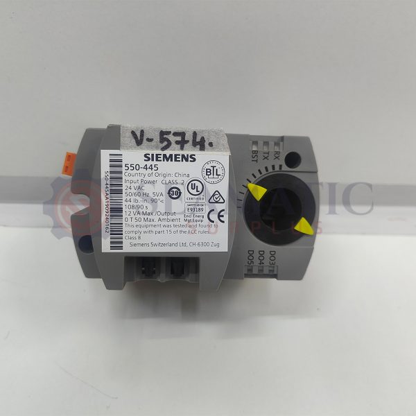 Siemens 550-445 Bacnet Box Controller