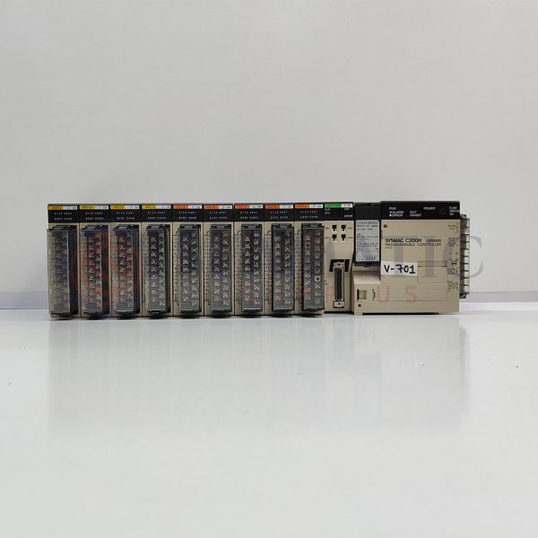 OMRON SYSMAC C200H-CPU01, C200H-ME831, LK201-V1, OD212[4], ID212[5], PLC