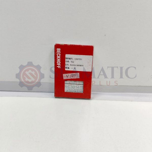 New Beckhoff EL3314 EtherCAT Terminal, 4-channel analog input