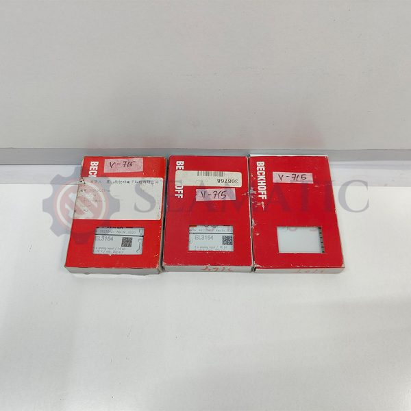 New Beckhoff EL3164 EtherCAT Terminal, 4-channel analog input