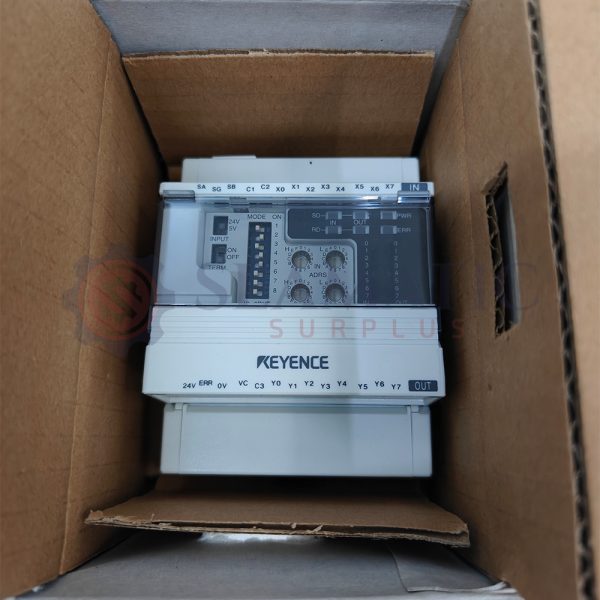 New Keyence KL-8BXT 8 Input + 8 Transistor (Sink) Output Screw Terminal