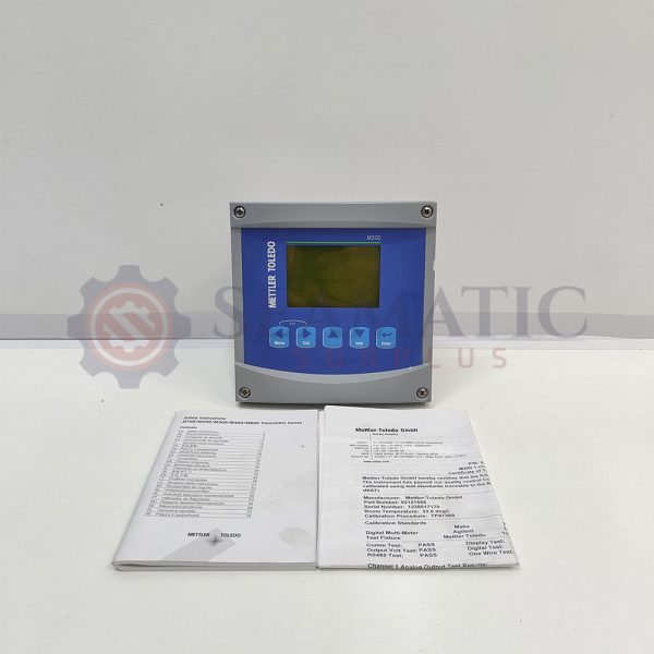 New Mettler Toledo M200 2 channel multi-parameter transmitter 1/4 DIN