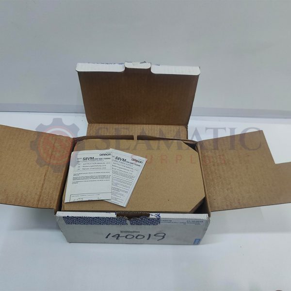 New Omron S8VM-60024C Power Supply, Switching, 100-240 VAC