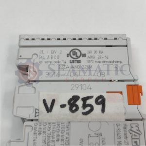 New WAGO I/O System 750/753 (750-626) Supply Filter 24 VDC