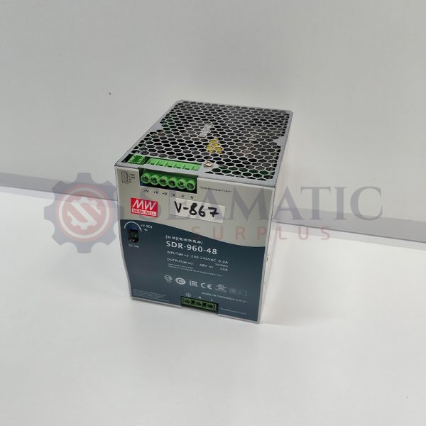 NEW MEAN WELL SDR-960-48 POWER SUPPLY