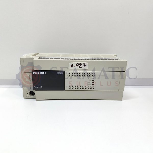 MITSUBISHI FX3U-64MT/ES-A PLC, FX3U Base Unit AC 100-240 V, V#927