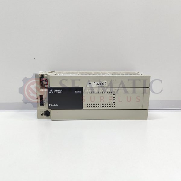 MITSUBISHI FX3U-64MT/ES-A PLC, FX3U Base Unit AC 100-240 V