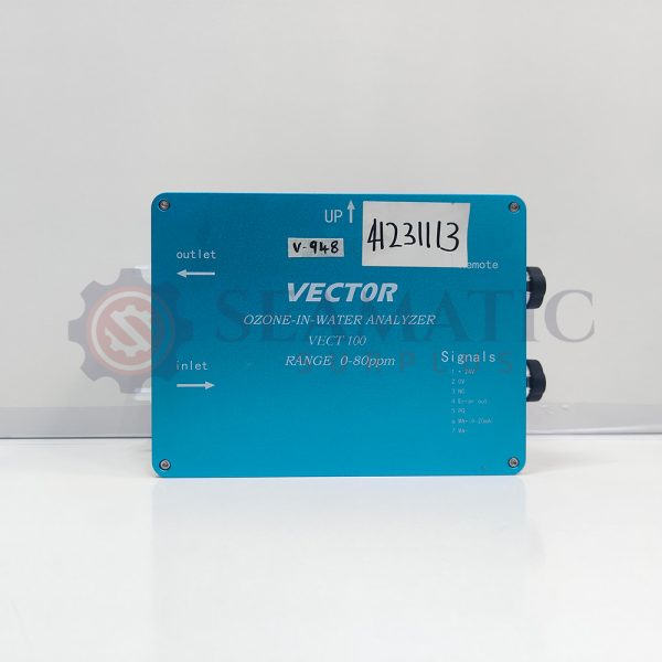 NEW VECTOR OZONE-IN WATER ANALYZER VECT-100 / RANGE 0-80PPM