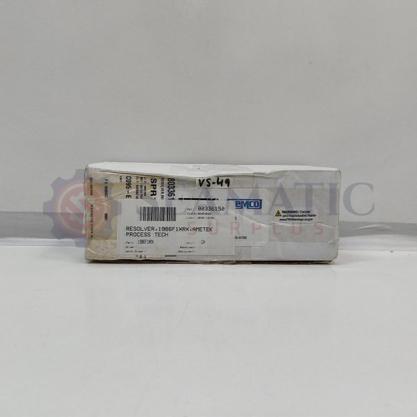 NEW AMETEK GEMCO 1986F1XRX RESOLVER , 5/8″ SHAFT